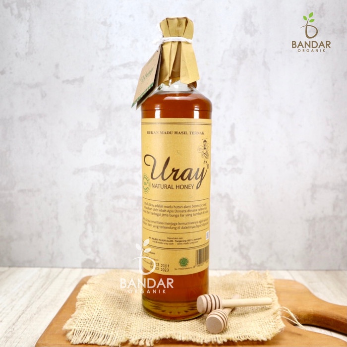 

madu- madu uray - madu murni 875gr / raw natural honey / madu hutan organik -madu.