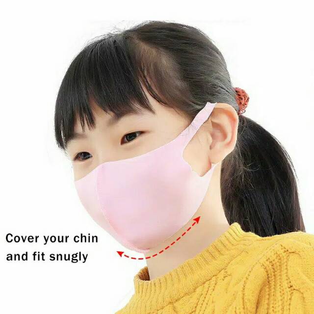 Penutup Hidung Anak / Masker Anak Bahan Scuba/ Masker Korea/ children Mask