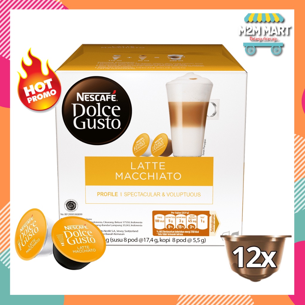 

Kopi Nescafe Dolce Gusto Latte Macchiato Capsule