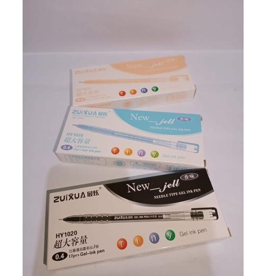 

ヲ ( 115 Gram ) SELUSIN 12 Pcs New Gel Pen Zuixua 0.4 mm ㅝ