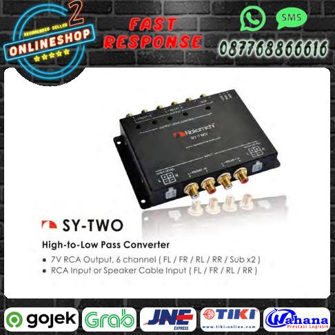 Nakamichi Pre Amp Sy-Two Nakamichi Preamp Sy Two Converter High Low