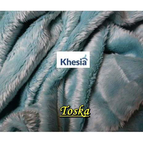 Selimut Bulu Tebal Polos Merk Khesia(READY STOK)-FREE GIFT