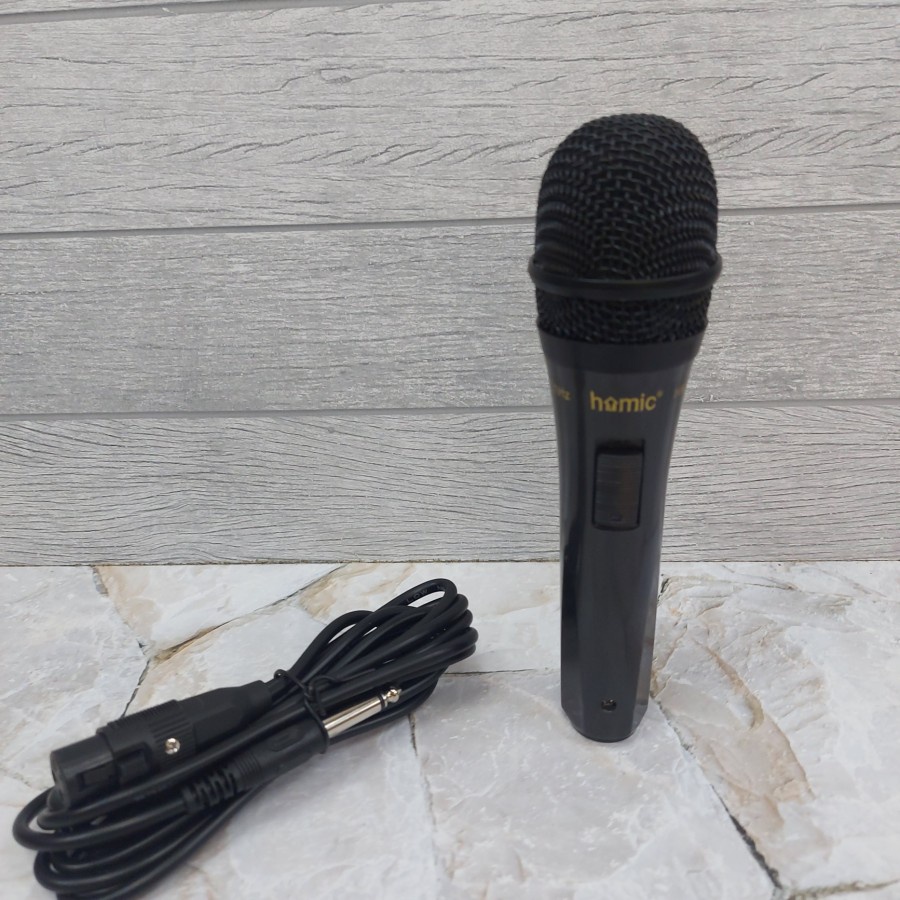 MIC KABEL HOMIC HM 702 - MICROPHONE MURAH HOMIC HM-702 - MIC KARAOKE