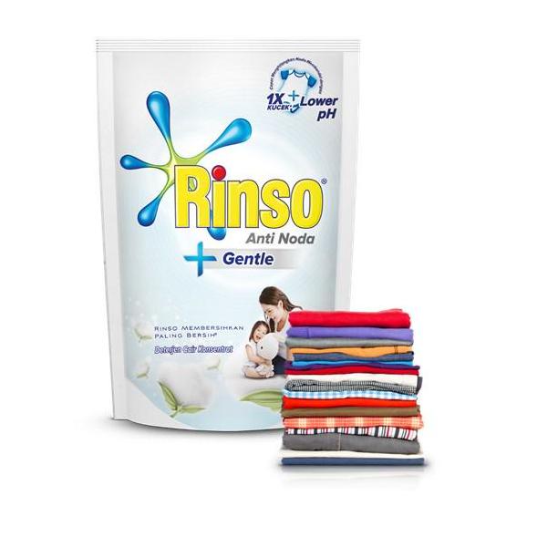 PALING HOT (jab-234) Rinso Gentle Deterjen Cair 700ml Twin Pack