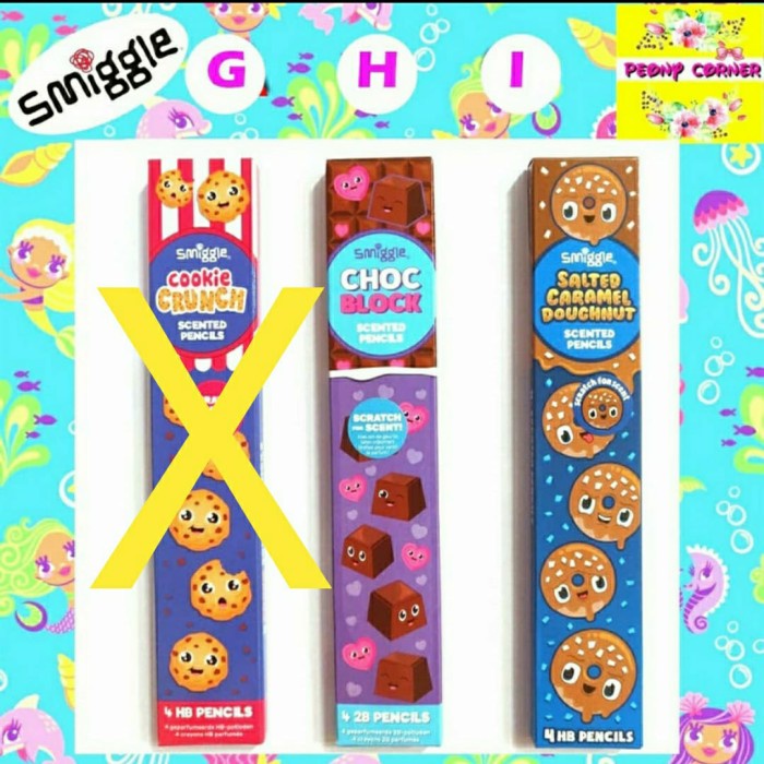 

Murah Smiggle Scented Pencils . Pensil Smiggle Berkualitas