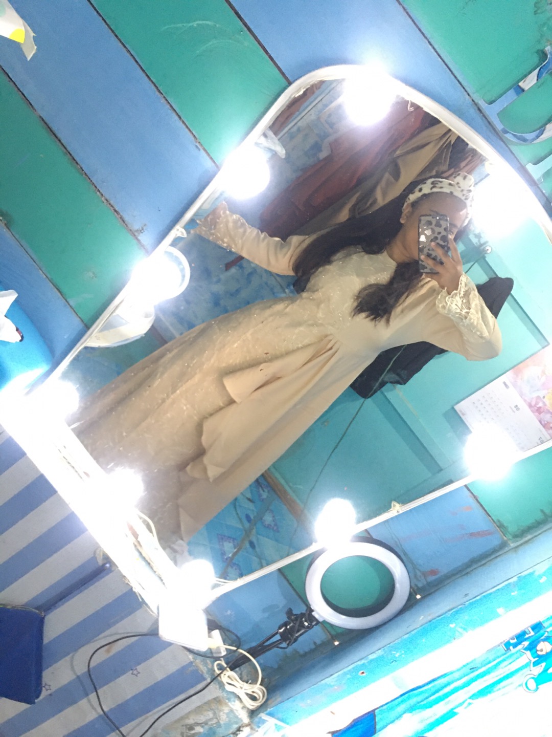 Gamis Muslim Indahlla /brukat Tile/premium/ Kondangan/ Seragam