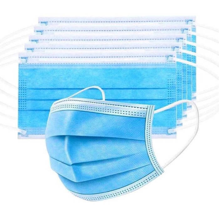 Face Mask Masker Sekali Pakai Bacterial Filter 1 PCS