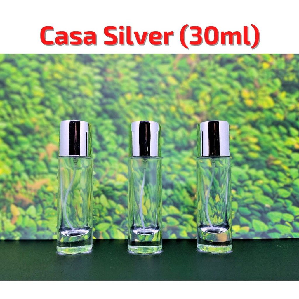 Botol Parfum Casa Silver (30ml)