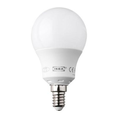 Bohlam led e14 400 lumen - peredupan hangat/bulat - opal - Putih