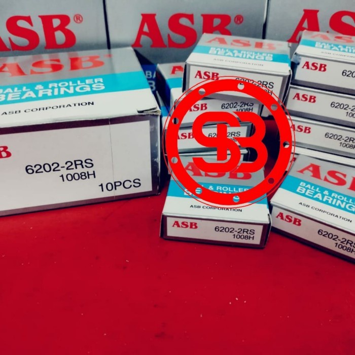 Bearing / Laker / Laher 6202 2RS ASB