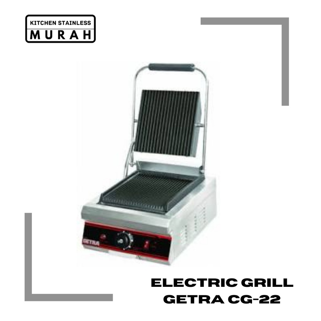 Electric Panini Grill Getra CG-22