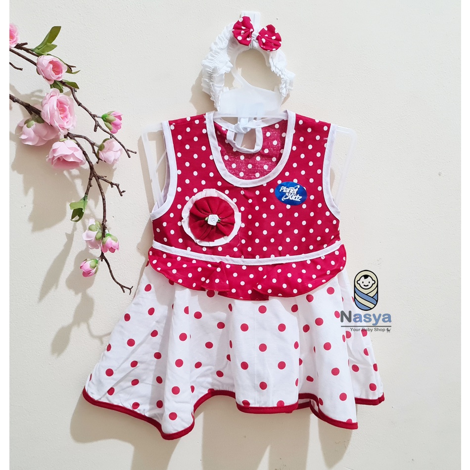 [P-061] New Arrival !! Dress Bayi motif hewan lucu untuk 0-6 bulan