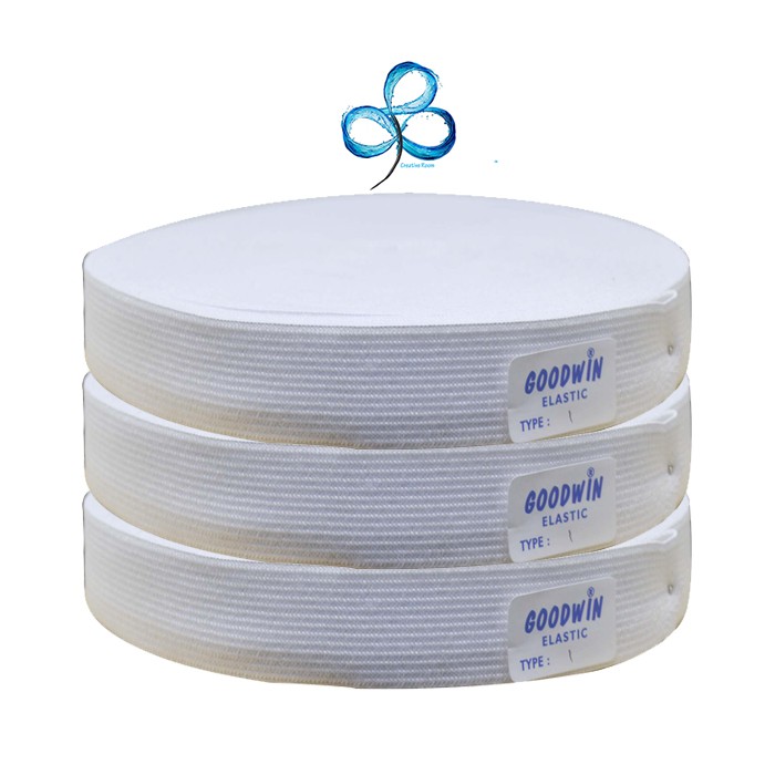

Tali Karet Elastis Goodwin Ukuran 3.8 Cm Warna Putih GW EL 38 PTH