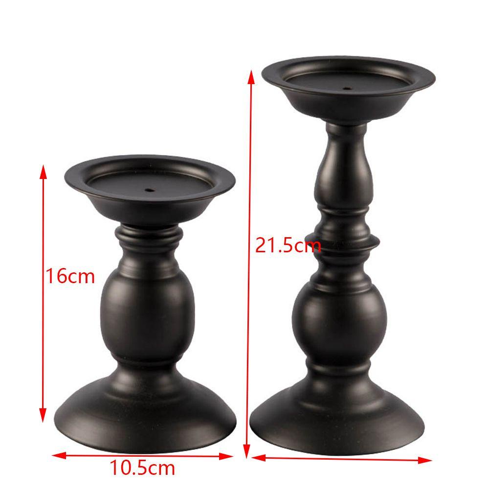 Populer Tempat Lilin Dekorasi Rumah Hiasan Meja Metal Holder Candlestick