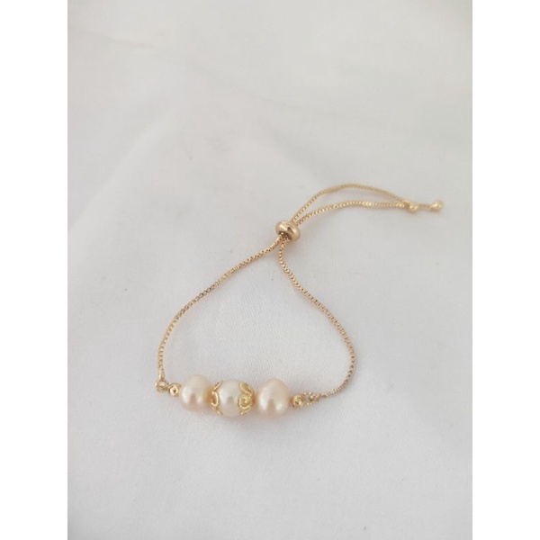 gelang serut mutiara Lombok