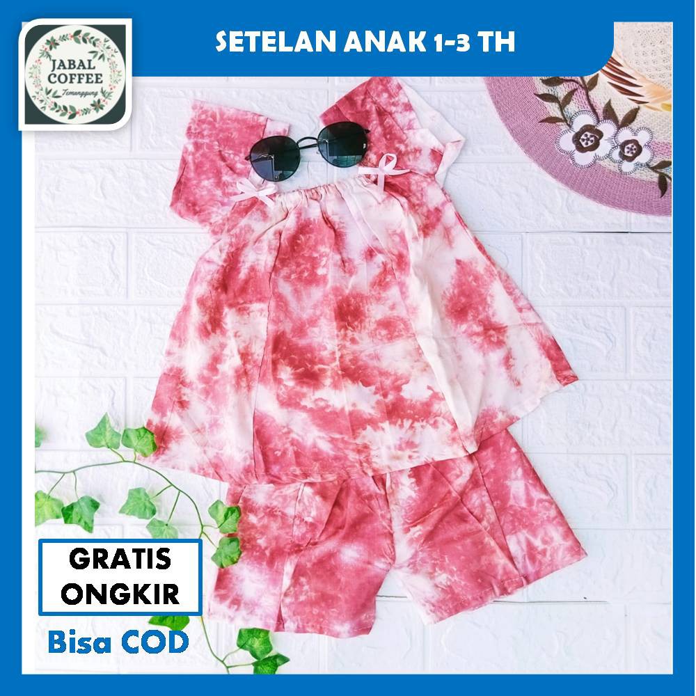 Setelan Daster Anak Perempuan / Setelan Baju Tidur 4 - 5 Tahun / Baju Tidur Anak / Daster AnakJ86