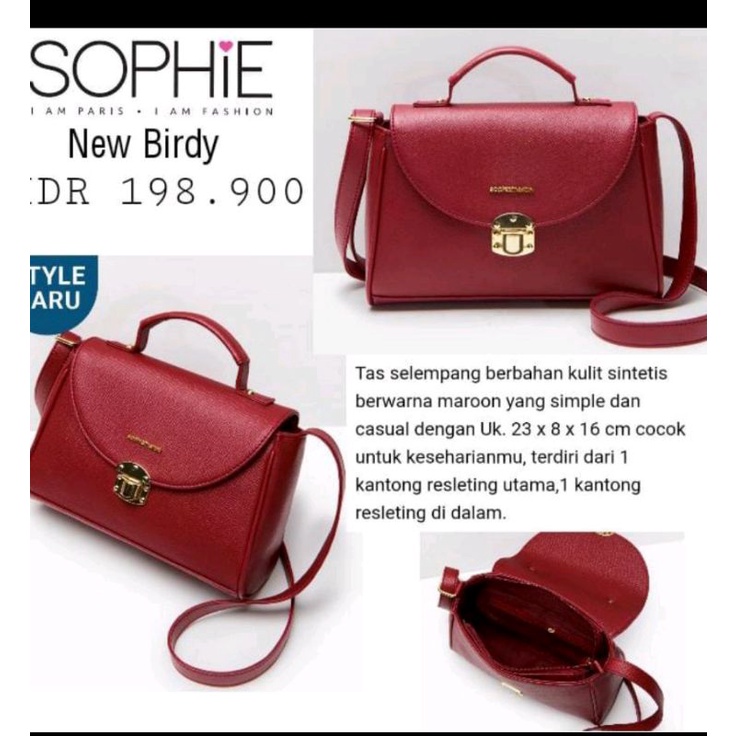 Tas New birdy sophie