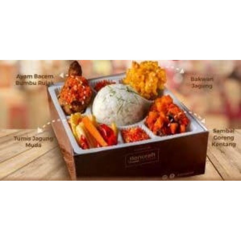 

Paket Nasi Ayam Bacem Bumbu Rujak Halal Enak