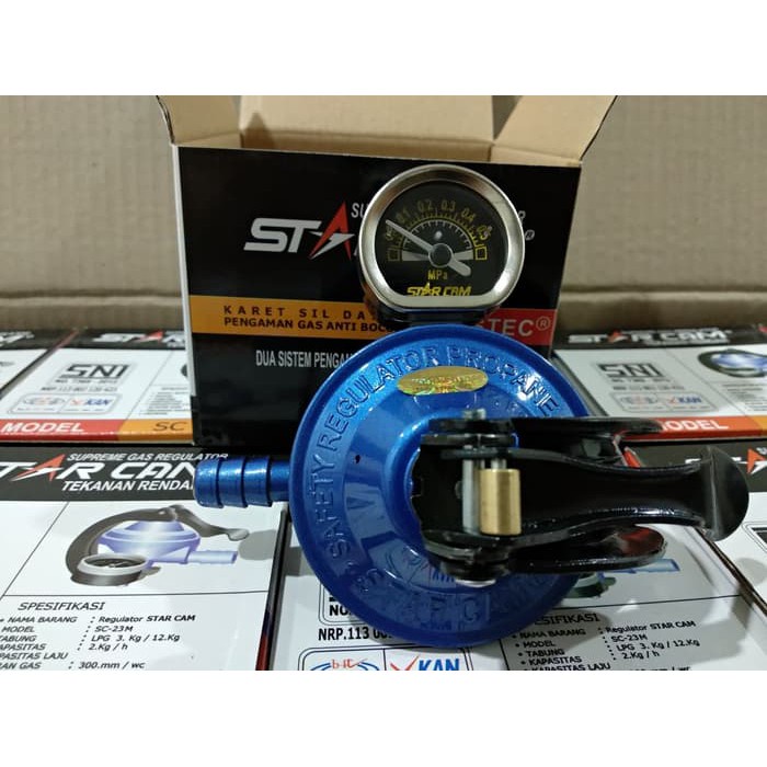 Star Cam SC-23M Gas Regulator BERGARANSI RESMI 1 TAHUN MANTAP