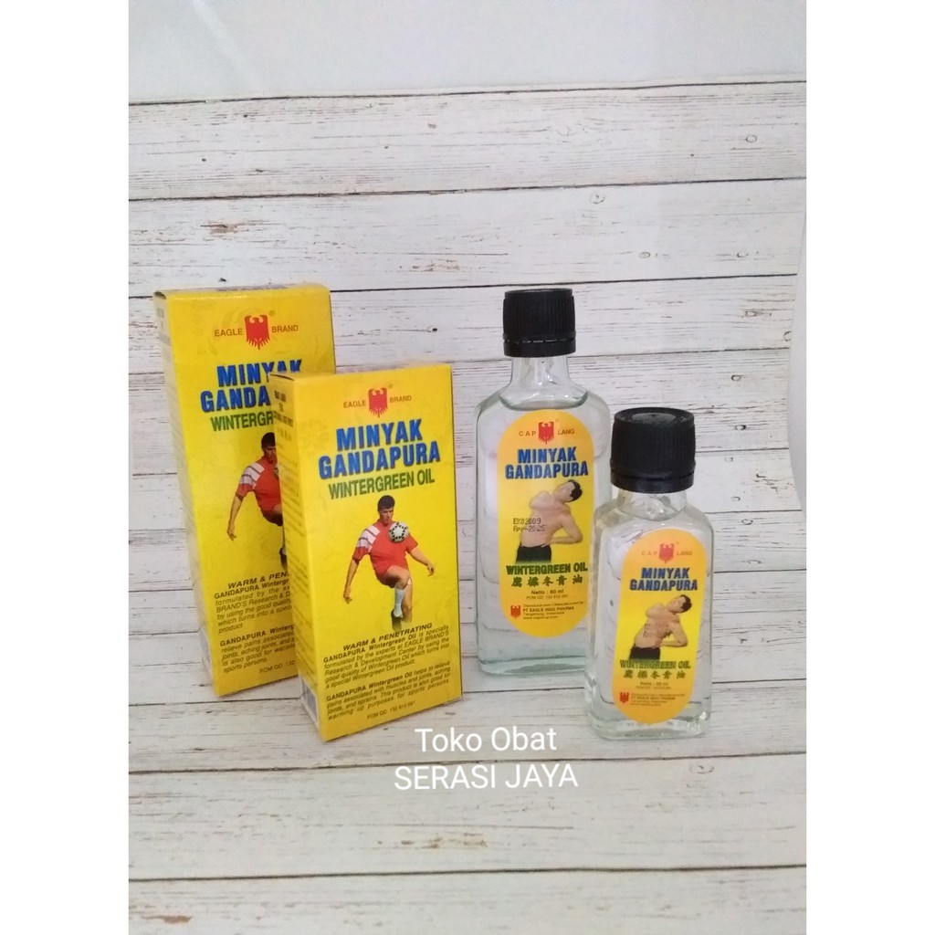 Minyak Gandapura 60 ml Kesehatan Otot Obat Gosok