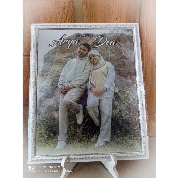 CETAK FOTO 16R + FRAME + KACA