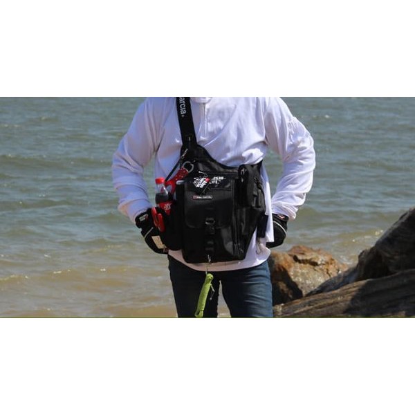 Tas Mancing Pancing Hitam Baitcasting Baitcast Casting Cast