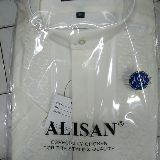 Baju Koko Alisan Warna Lengan Pendek.