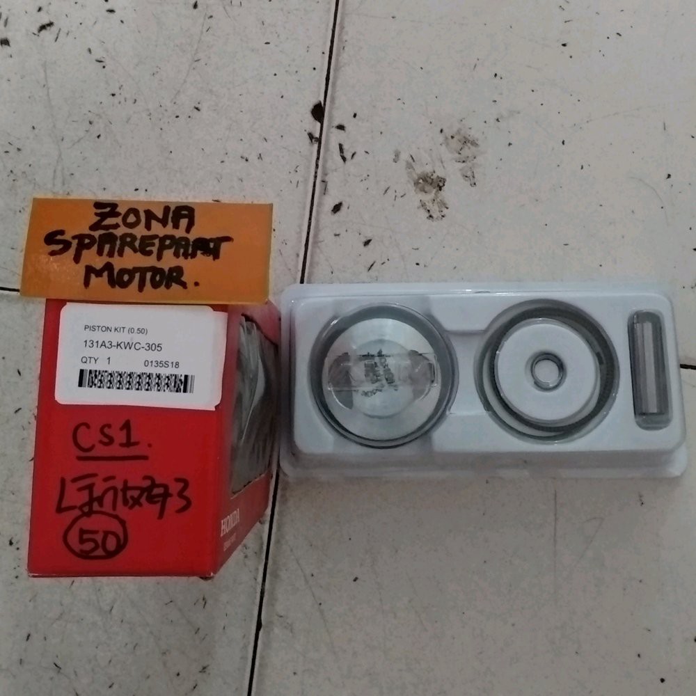 Piston Kit ukuran 50 CS1 KWC AHM  bac1911