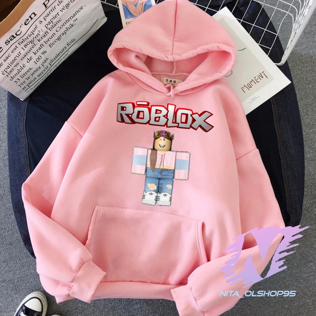 SWEATER ANAK ROBLOX HOODIE ROBLOX GIRL