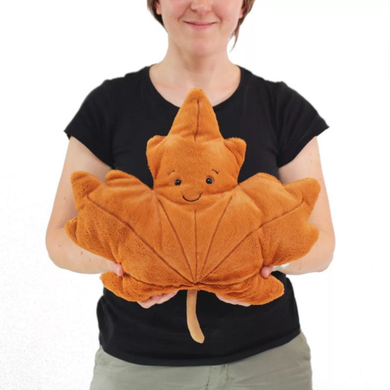 Jual JELLYCAT WOODLAND MAPLE LEAF LARGE BONEKA DAUN MAPLE RETIRED