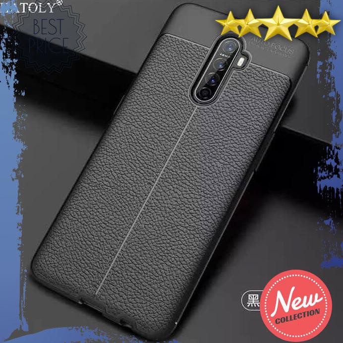 CASING HP REALME X2 PRO SOFT CASE AUTOFOCUS LEATHER KULIT