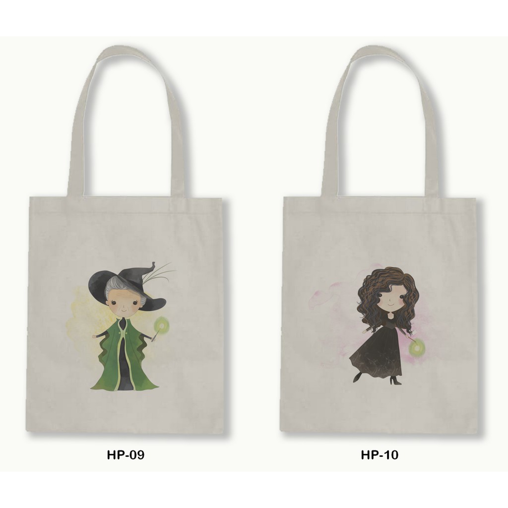 TOTE BAG BLACU 30X40 - HARRY POTTER series.11