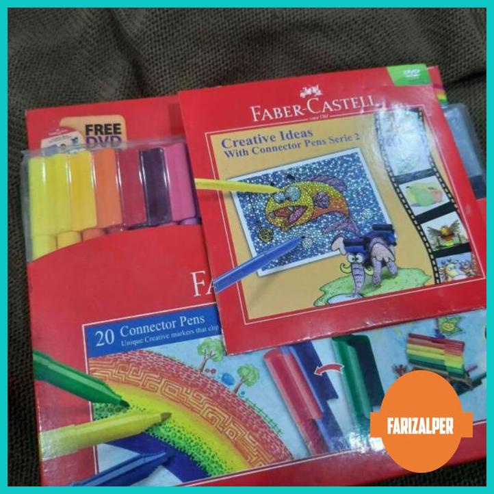 

Connector Pen Faber Castell 20 warna
