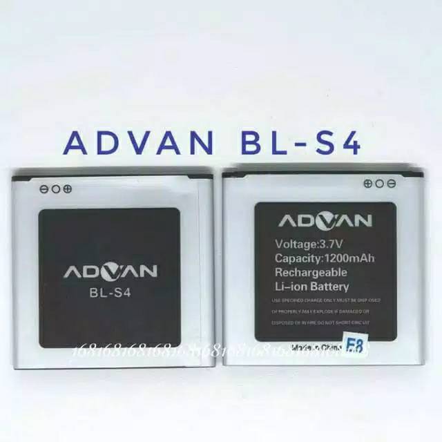 Baterai Batre Advan BL-S4 Battery advan bls4