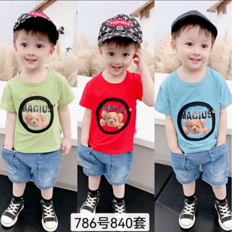 SETELAN ANAK LAKI LAKI IMPORT PREMIUM/baju anak import