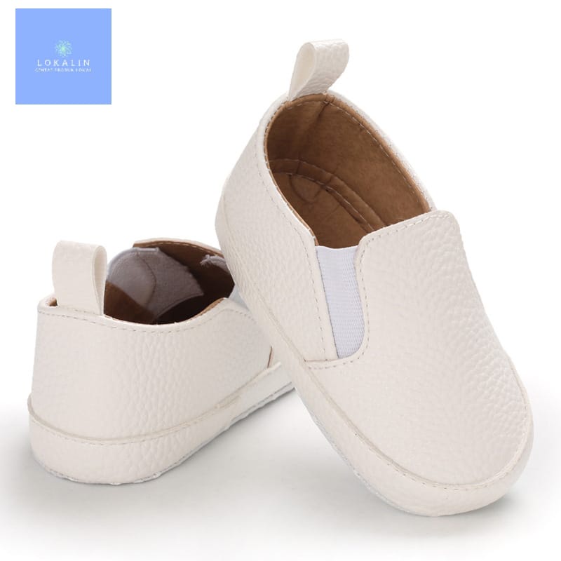 Sepatu Bayi Laki-Laki Slipon Casual-Sepatu Bayi Perempuan 0-14 Bulan