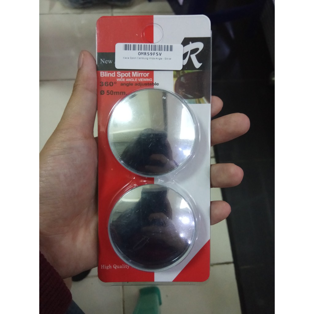 Kaca Spion cembung bisa di Putar wide angel Blind Sport Car Mirrors