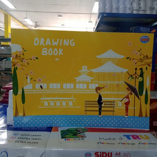 

Buku Gambar A3 Sidu Isi 10 Lembar / Drawing Book A3 Sidu [satuan]
