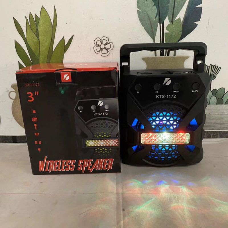 SPEAKER KARAOKE KTS-1172 / SPEAKER BLUETOOTH / SPEAKER PORTABLE SUPERR BASS / SPEAKER KECIL 3 INCH