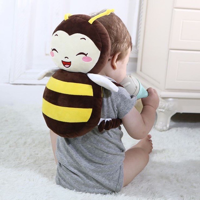 Head Protector baby pad boneka, ransel Bantal Pelindung Kepala Bayi Karakter Bantak kepala anti bentur alat belajar jalan