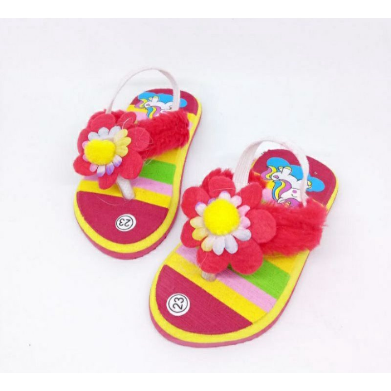 sandal anak baby bunga matahari Murah