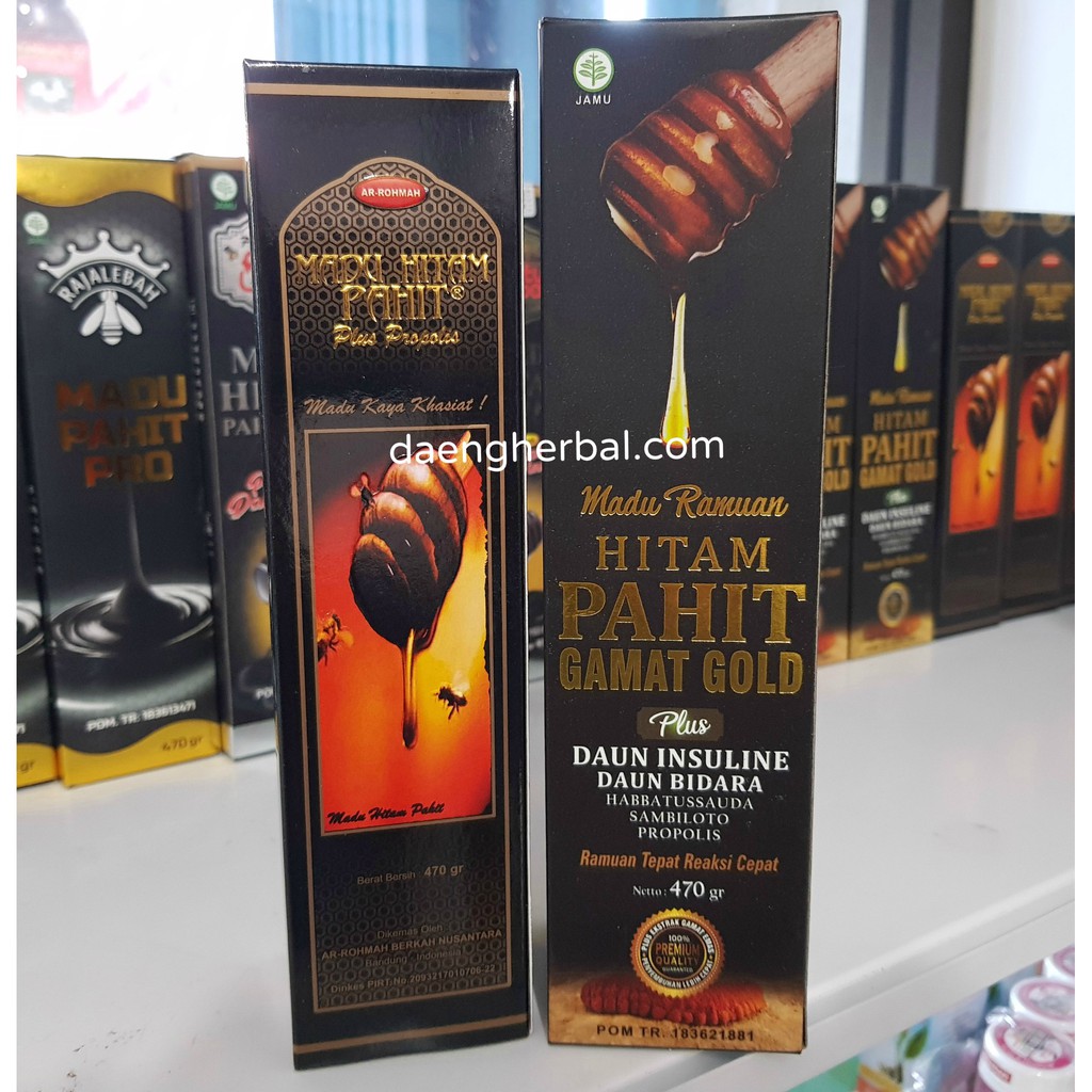 

Madu Hitam Pahit ARROHMAH Plus Propolis Obat Diabetes Reumatik