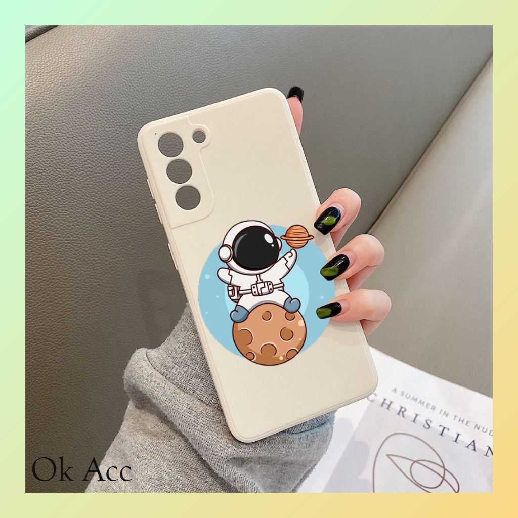 Softcase Motif NASA BB11 for Infinix Hot 8 9 10 10s 10t 11 11s NFC 12 12i Pro Note Play Smart 4 5 6 6+ HD