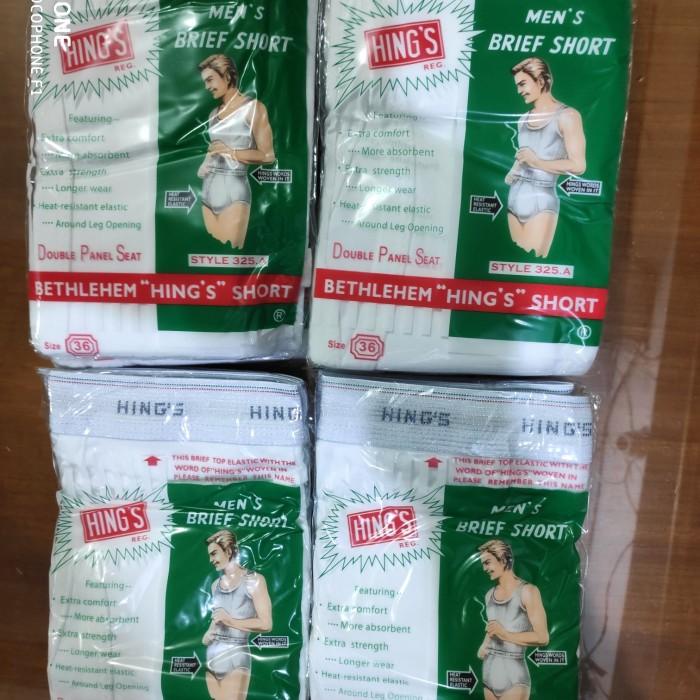 Viol Celana Dalam Pria Hings Hongkong, Original Ukuran 32-34-36