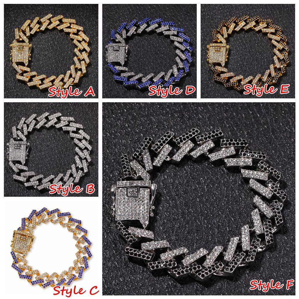 Lily Cuban Gelang Wanita Pria Fashion Bracelet Berlian Hip Hop