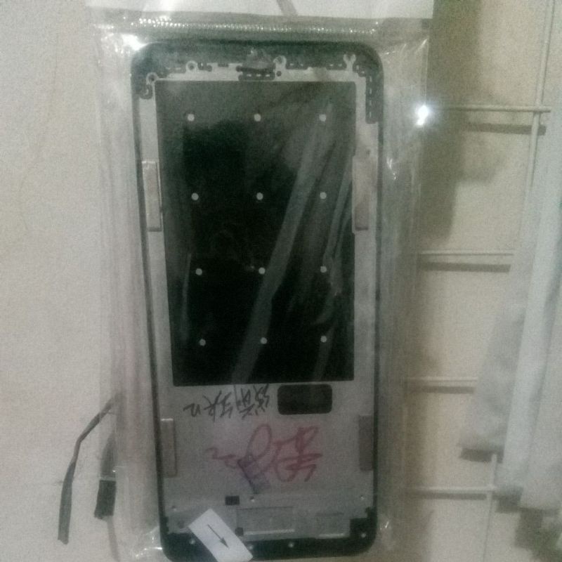 Frame LCD Bazel Bazzel Rangka Mesin Tulang Tengah Tatakan LCD Oppo A15 | A 15 Original