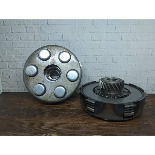 Kopling 6 set vespa super px barang baru stock lama