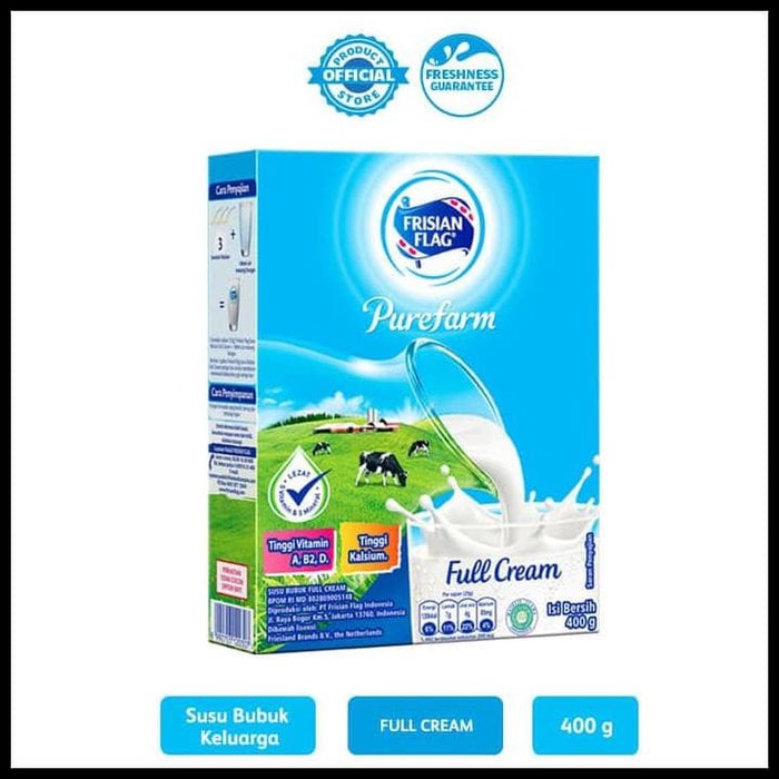 

FRISIAN FLAG PUREFOAM FULLCREAM 400gr