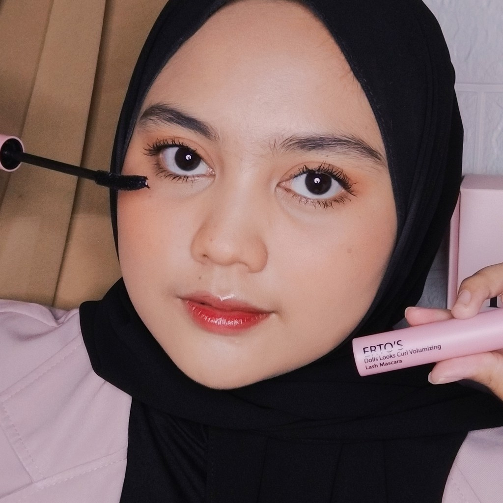 [ORI] Doll Looks Waterproof Mascara | Maskara Penebal &amp; Pelentik Bulu Mata Long Lasting BPOM