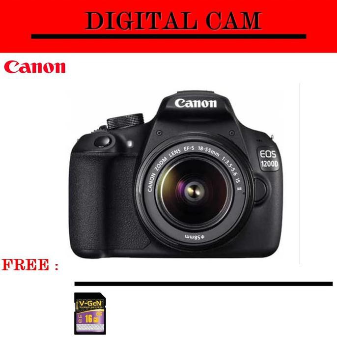KAMERA EOS CANON 1200D KIT 18-55 murah